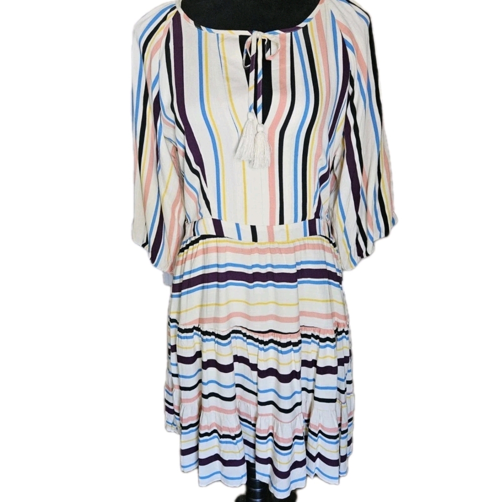 Lost and Wander Striped dress-Size Medium - Picture 6 of 16